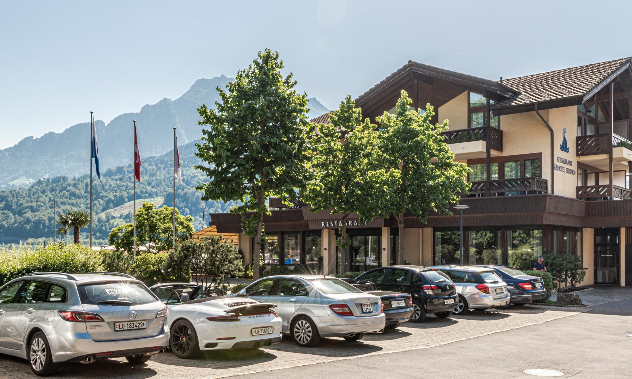 Aussenansicht seehotel sternen horw 13